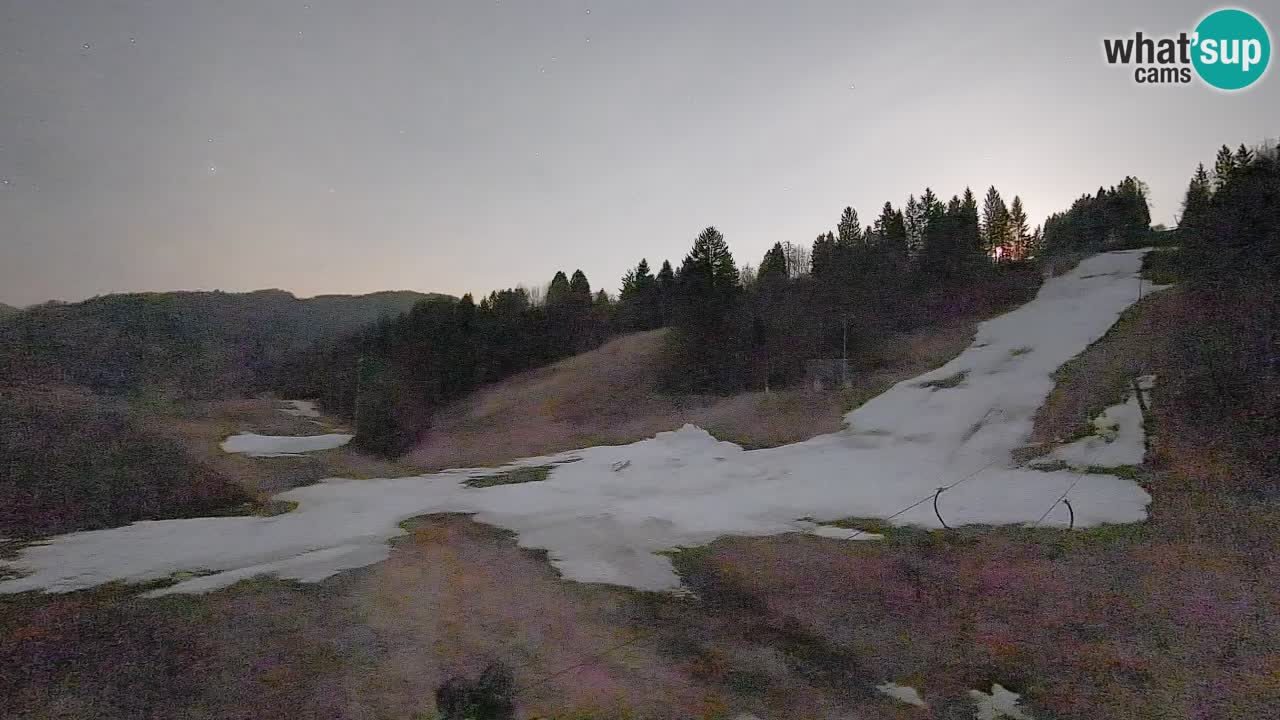 Webcam Smučišče Senožeta – Ski Resort Live View near Bohinj