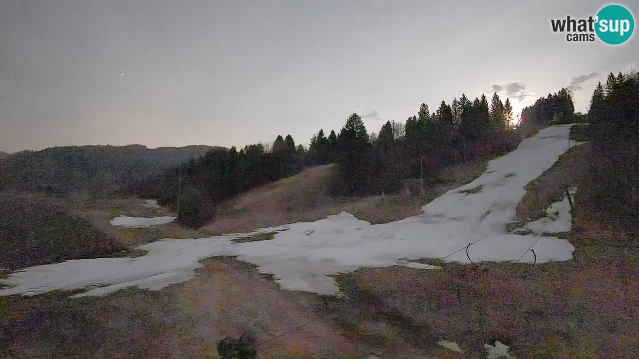 Webcam Smučišče Senožeta – Ski Resort Live View near Bohinj