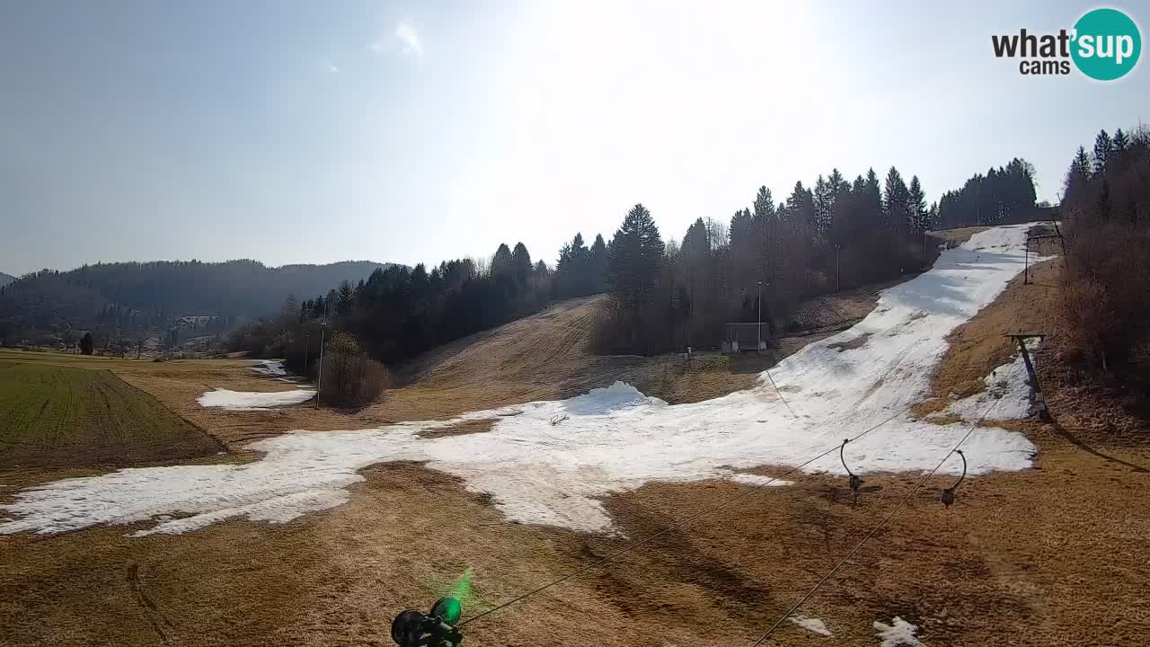 Webcam Smučišče Senožeta – Stazione sciistica a Srednja Vas vicino Bohinj