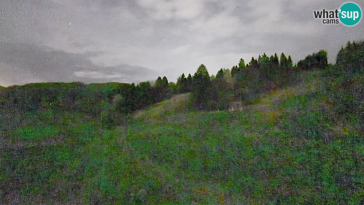 Webcam Smučišče Senožeta – Station de ski à Srednja Vas près de Bohinj