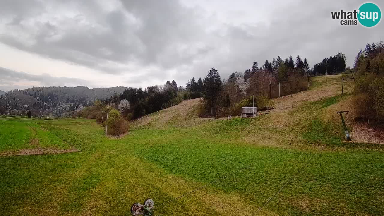 Webcam Smučišče Senožeta – Ski Resort Live View near Bohinj