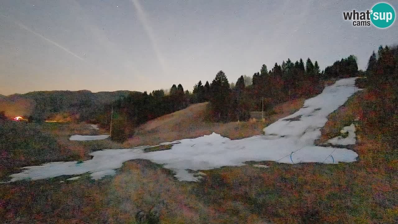 Webcam Smučišče Senožeta – Stazione sciistica a Srednja Vas vicino Bohinj