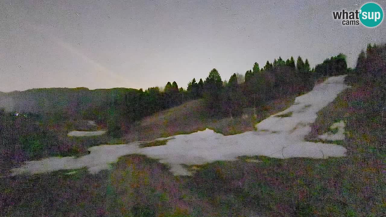 Webcam Smučišče Senožeta – Station de ski à Srednja Vas près de Bohinj