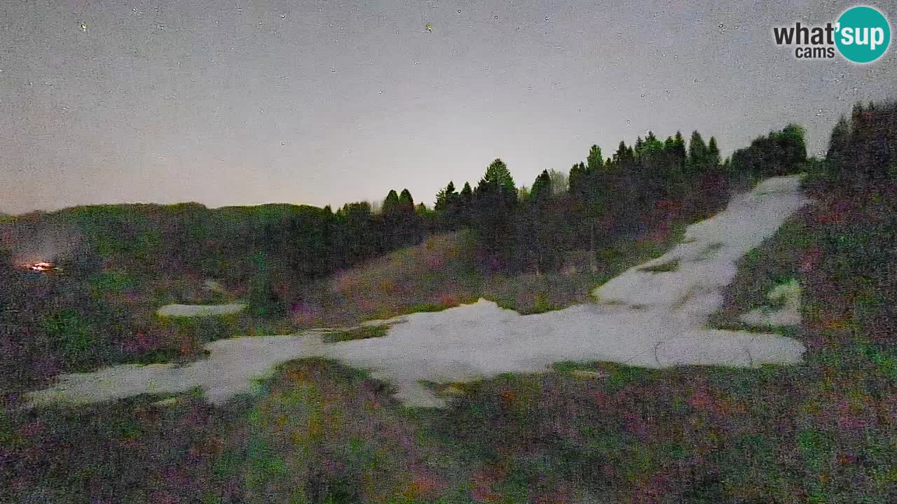Webcam Smučišče Senožeta – Ski Resort Live View near Bohinj