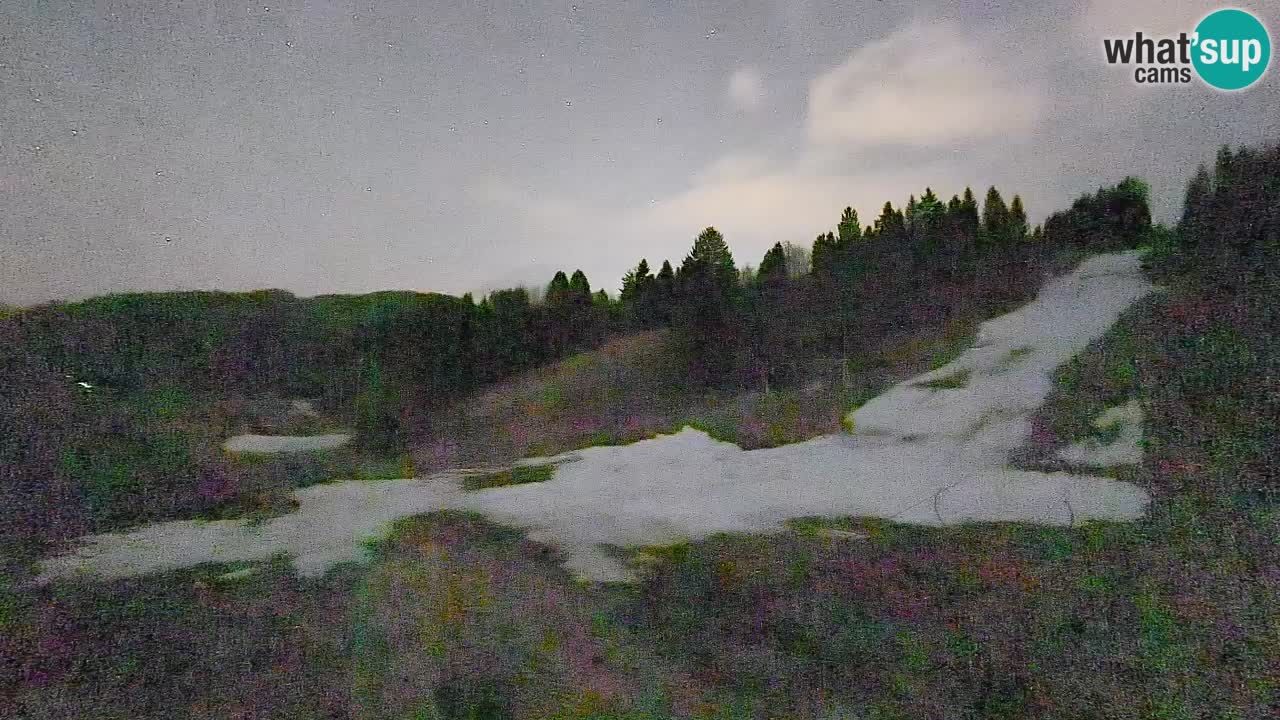 Cámara web Smučišče Senožeta – Estación de esquí en Srednja Vas cerca de Bohinj