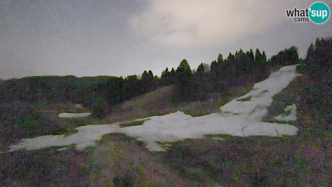 Cámara web Smučišče Senožeta – Estación de esquí en Srednja Vas cerca de Bohinj