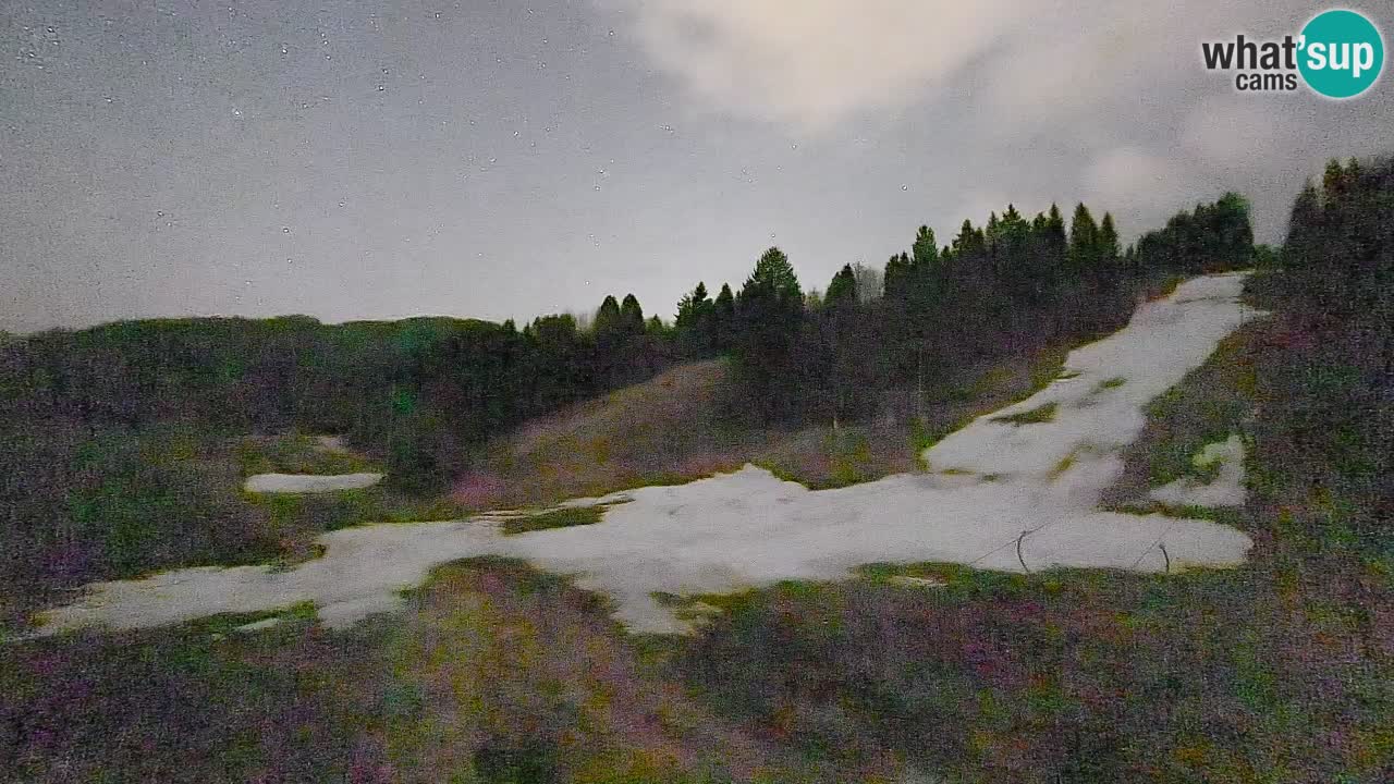 Webcam Smučišče Senožeta – Station de ski à Srednja Vas près de Bohinj