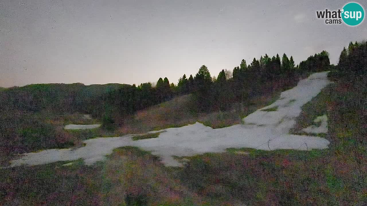 Webcam Smučišče Senožeta – Station de ski à Srednja Vas près de Bohinj