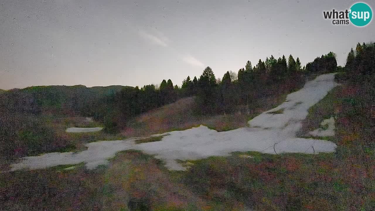 Webcam Smučišče Senožeta – Station de ski à Srednja Vas près de Bohinj