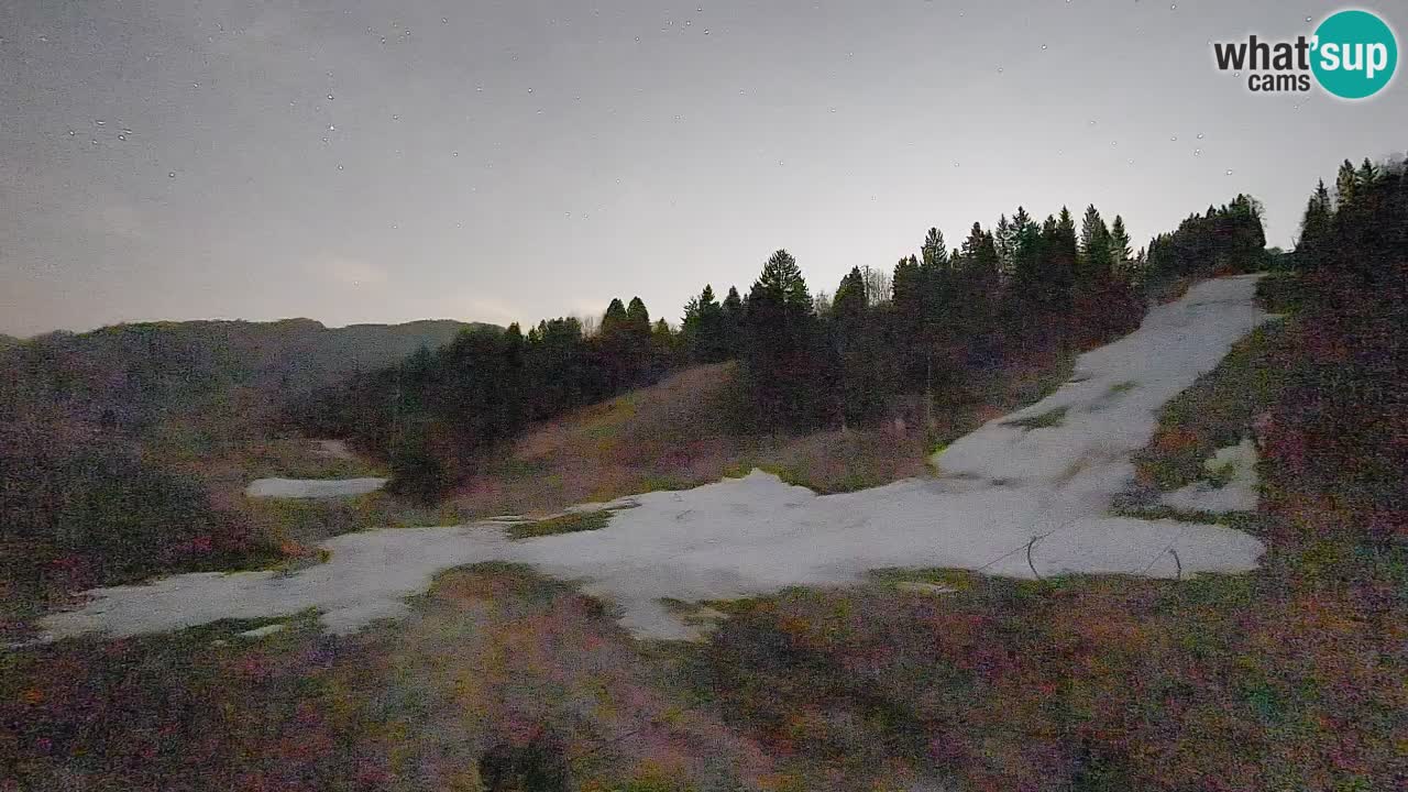 Cámara web Smučišče Senožeta – Estación de esquí en Srednja Vas cerca de Bohinj