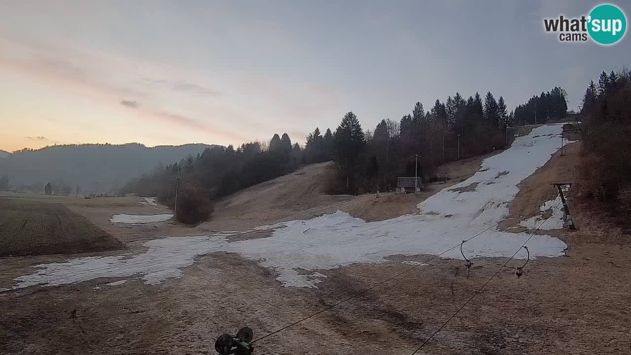 Webcam Smučišče Senožeta – Ski Resort Live View near Bohinj