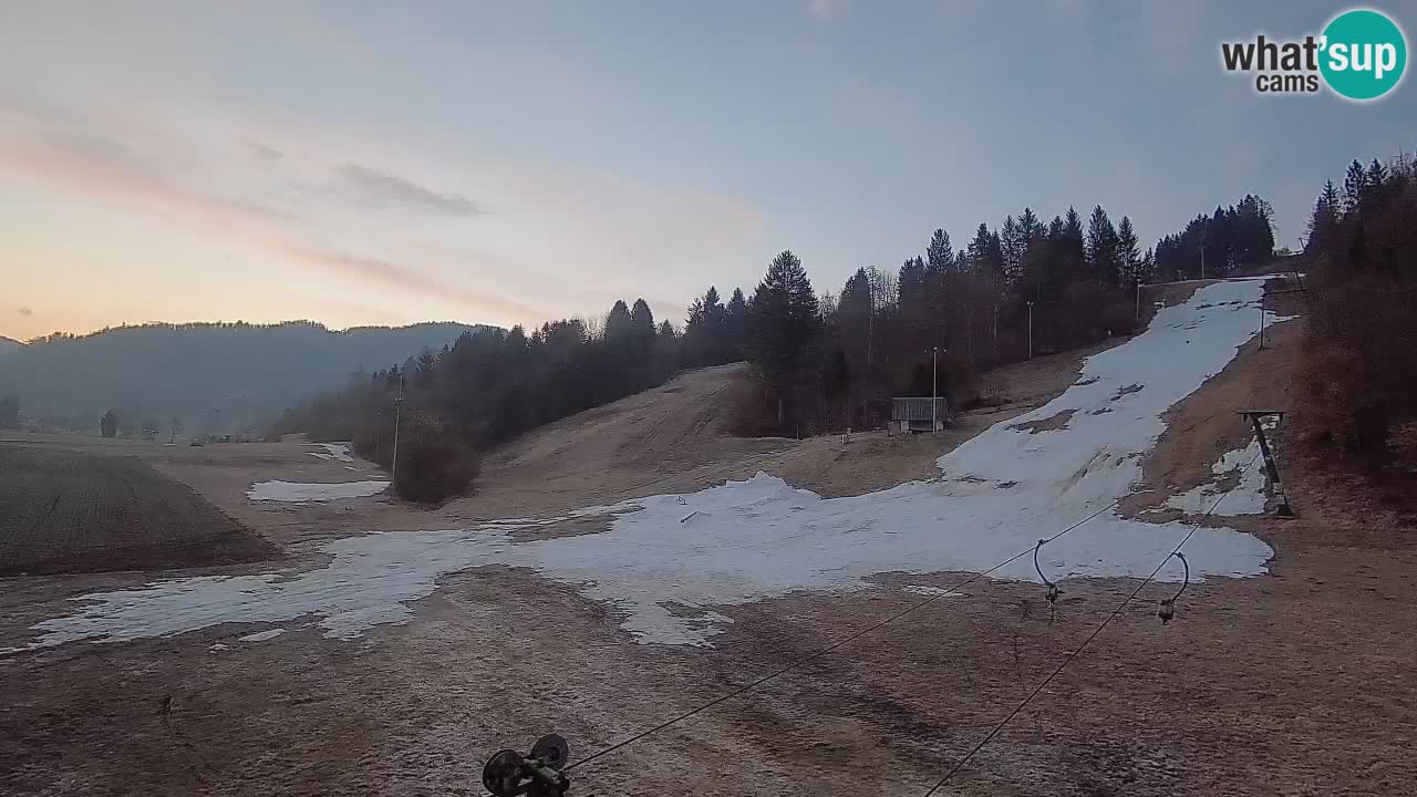 Webcam Smučišče Senožeta – Stazione sciistica a Srednja Vas vicino Bohinj