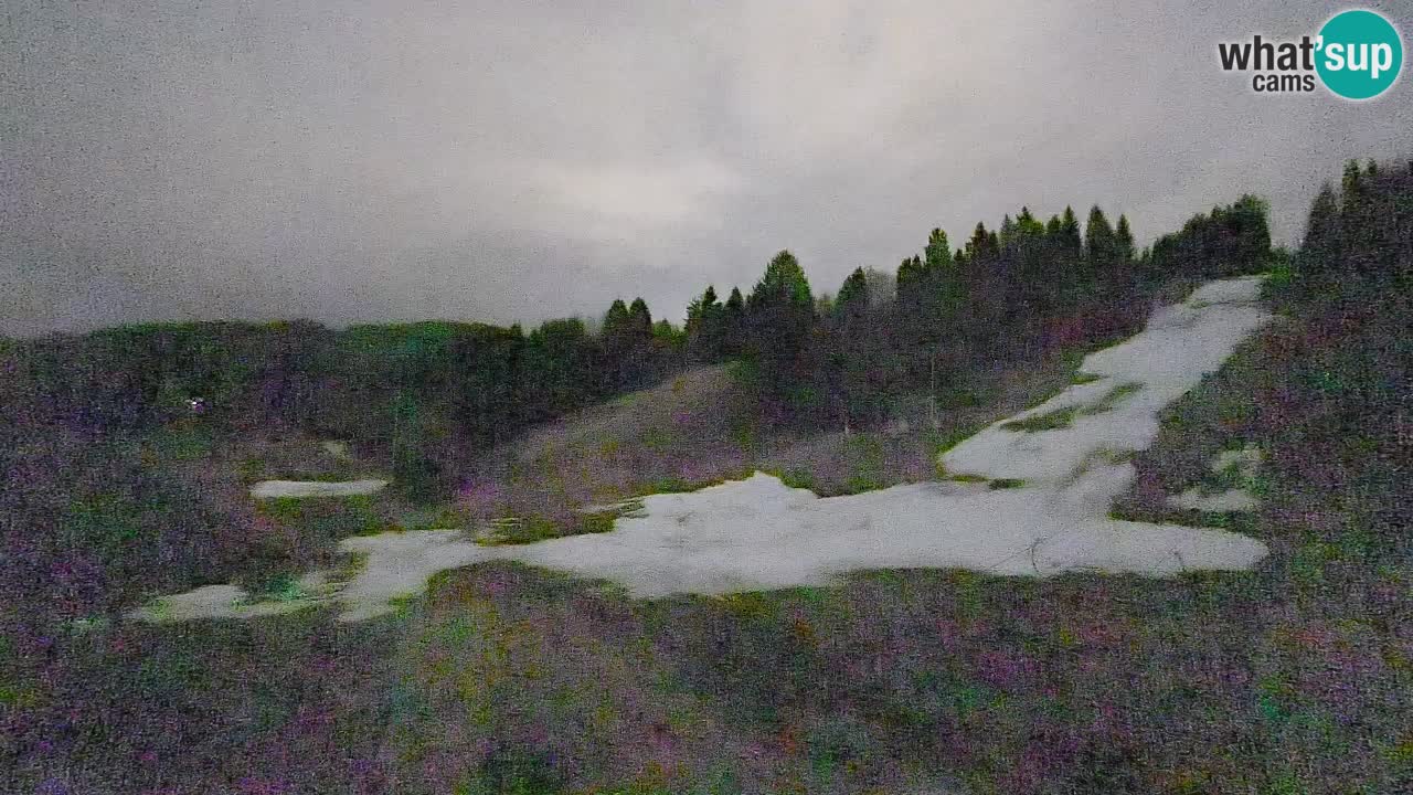 Webcam Smučišče Senožeta – Ski Resort Live View near Bohinj