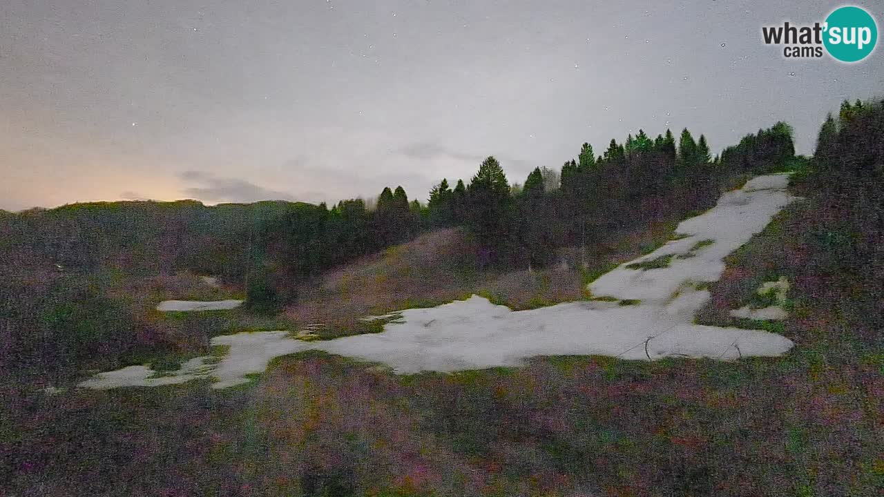 Webcam Smučišče Senožeta – Ski Resort Live View near Bohinj