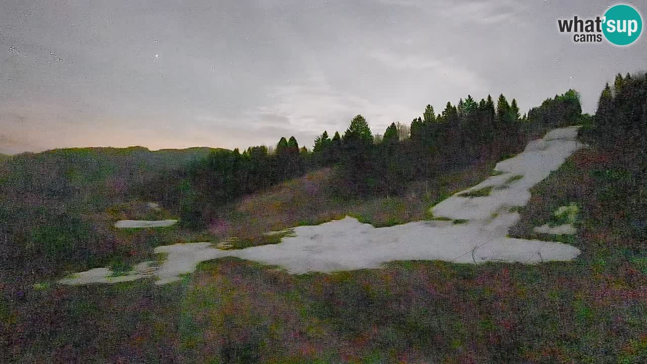 Webcam Smučišče Senožeta – Ski Resort Live View near Bohinj