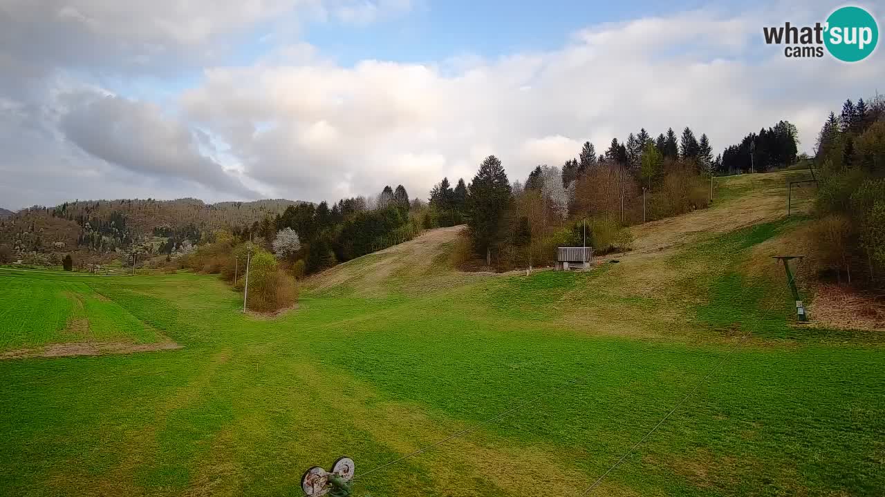 Webcam Smučišče Senožeta – Stazione sciistica a Srednja Vas vicino Bohinj