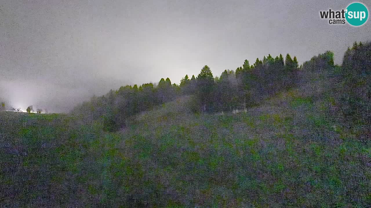 Webcam Smučišče Senožeta – Station de ski à Srednja Vas près de Bohinj