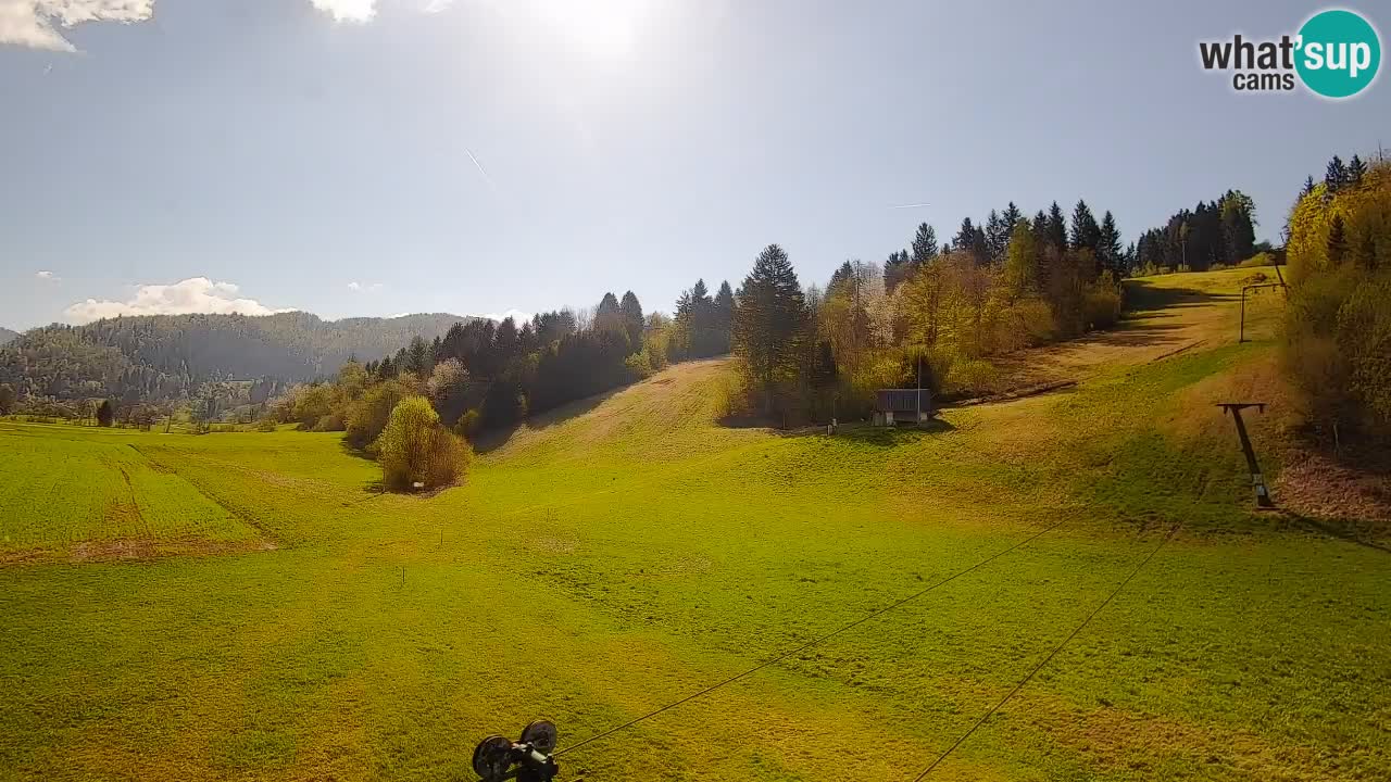 Webcam Smučišče Senožeta – Ski Resort Live View near Bohinj