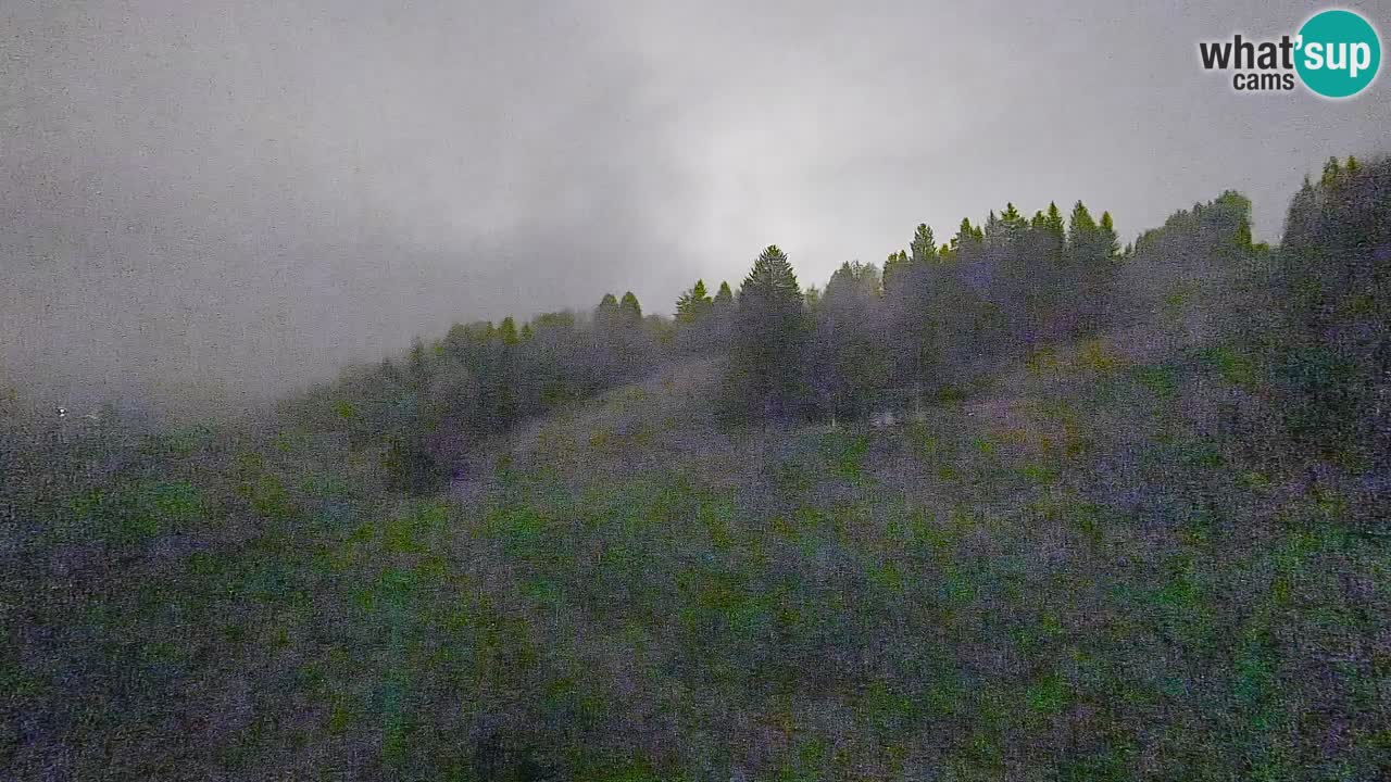 Webcam Smučišče Senožeta – Station de ski à Srednja Vas près de Bohinj