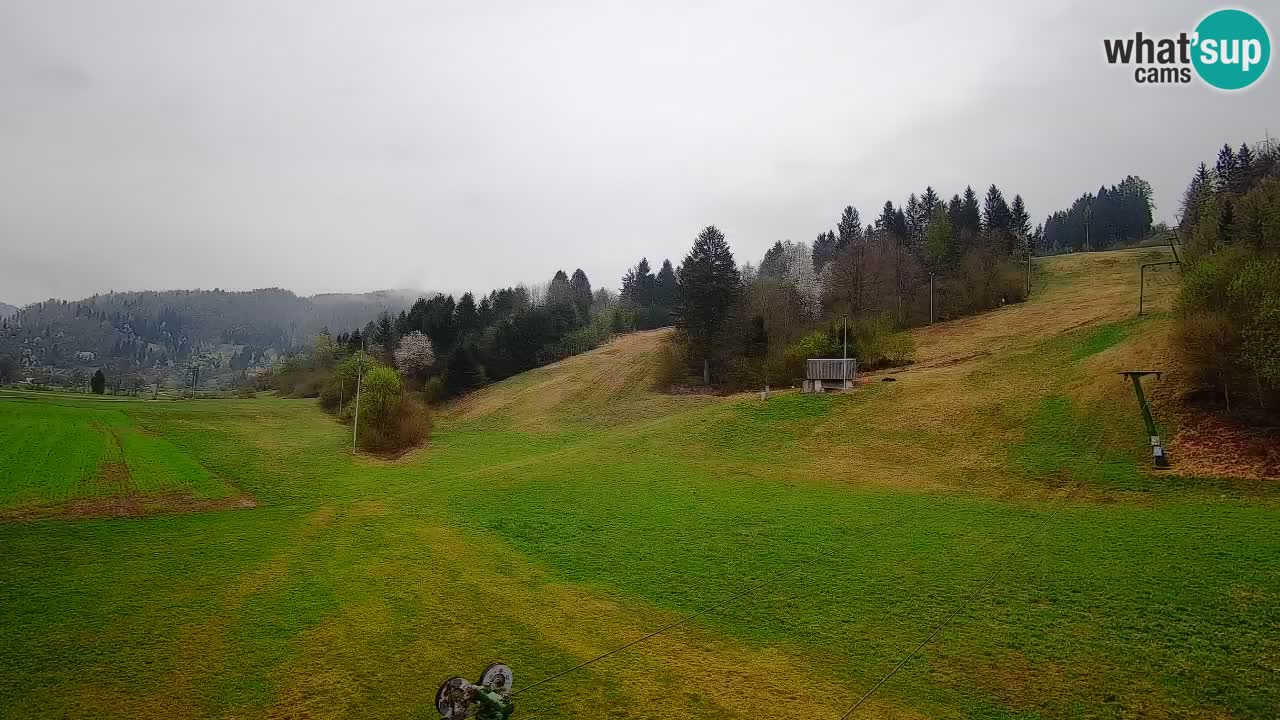 Webcam Smučišče Senožeta – Ski Resort Live View near Bohinj