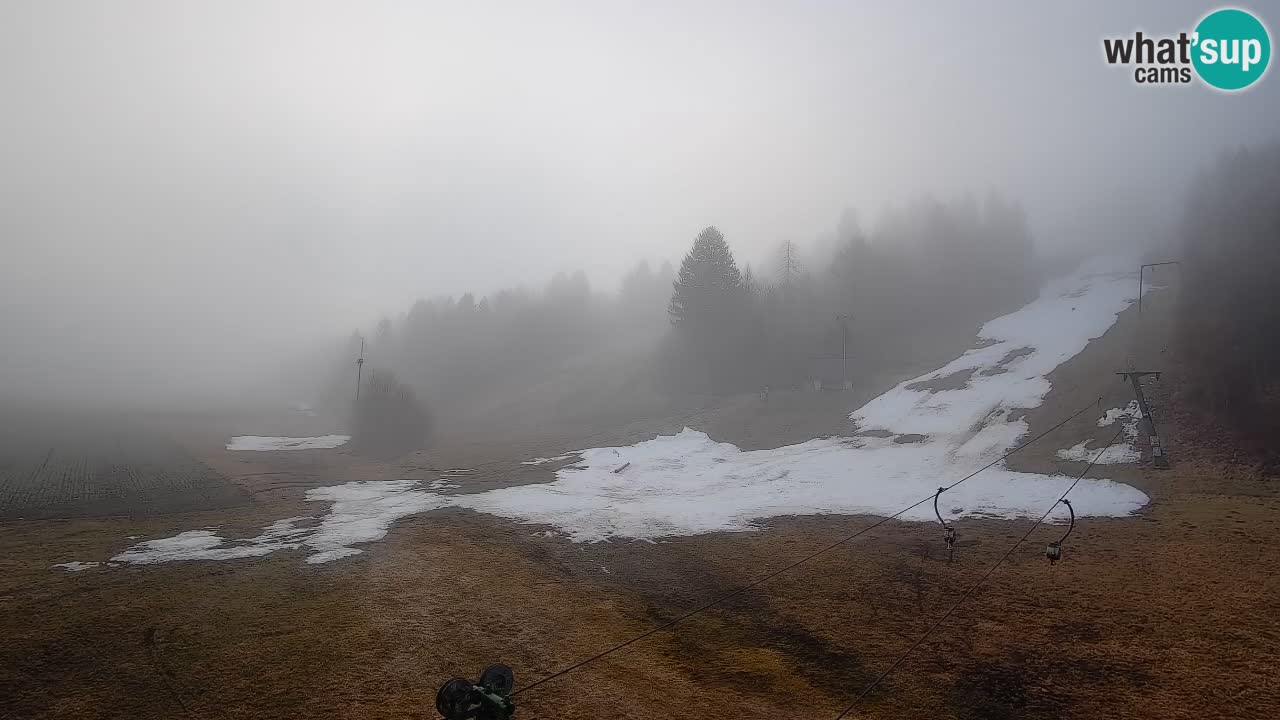 Webcam Smučišče Senožeta – Stazione sciistica a Srednja Vas vicino Bohinj