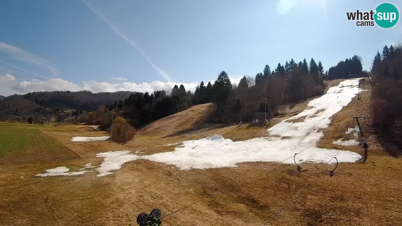 Webcam Smučišče Senožeta – Stazione sciistica a Srednja Vas vicino Bohinj