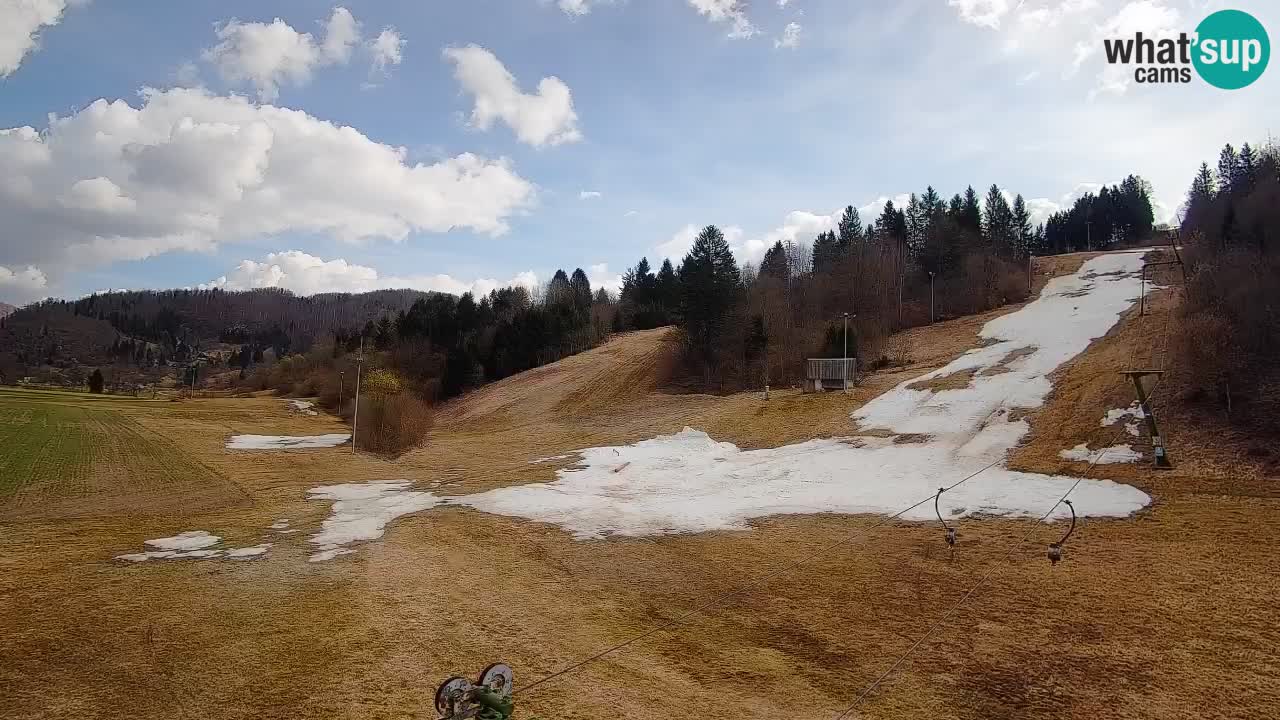 Webcam Smučišče Senožeta – Ski Resort Live View near Bohinj