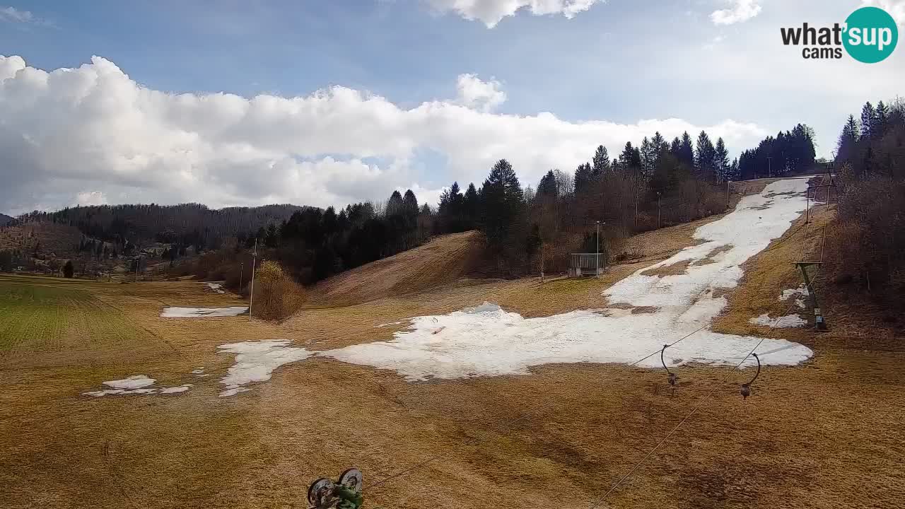 Web kamera Smučišče Senožeta – Skijalište u Srednjoj Vasi kod Bohinja