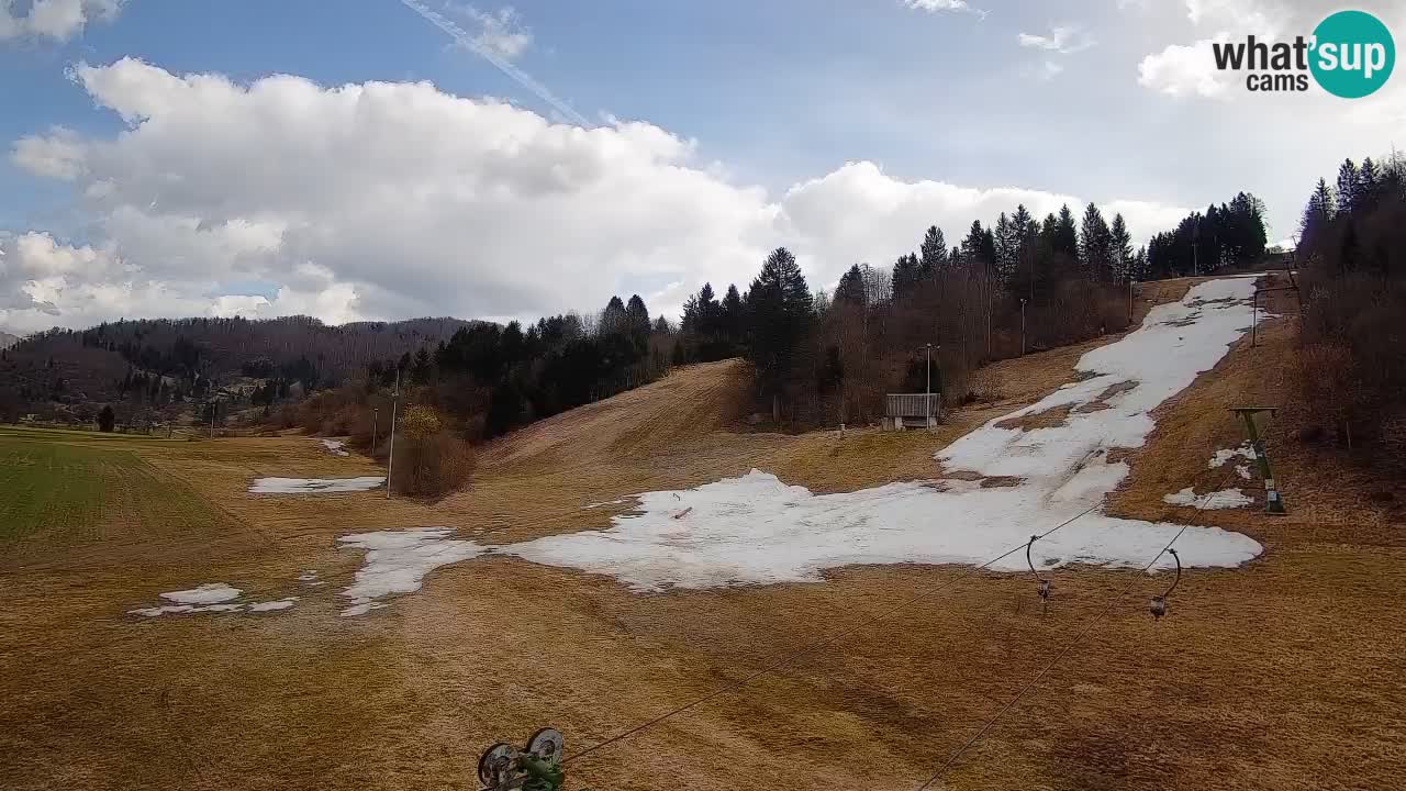 Webcam Smučišče Senožeta – Ski Resort Live View near Bohinj