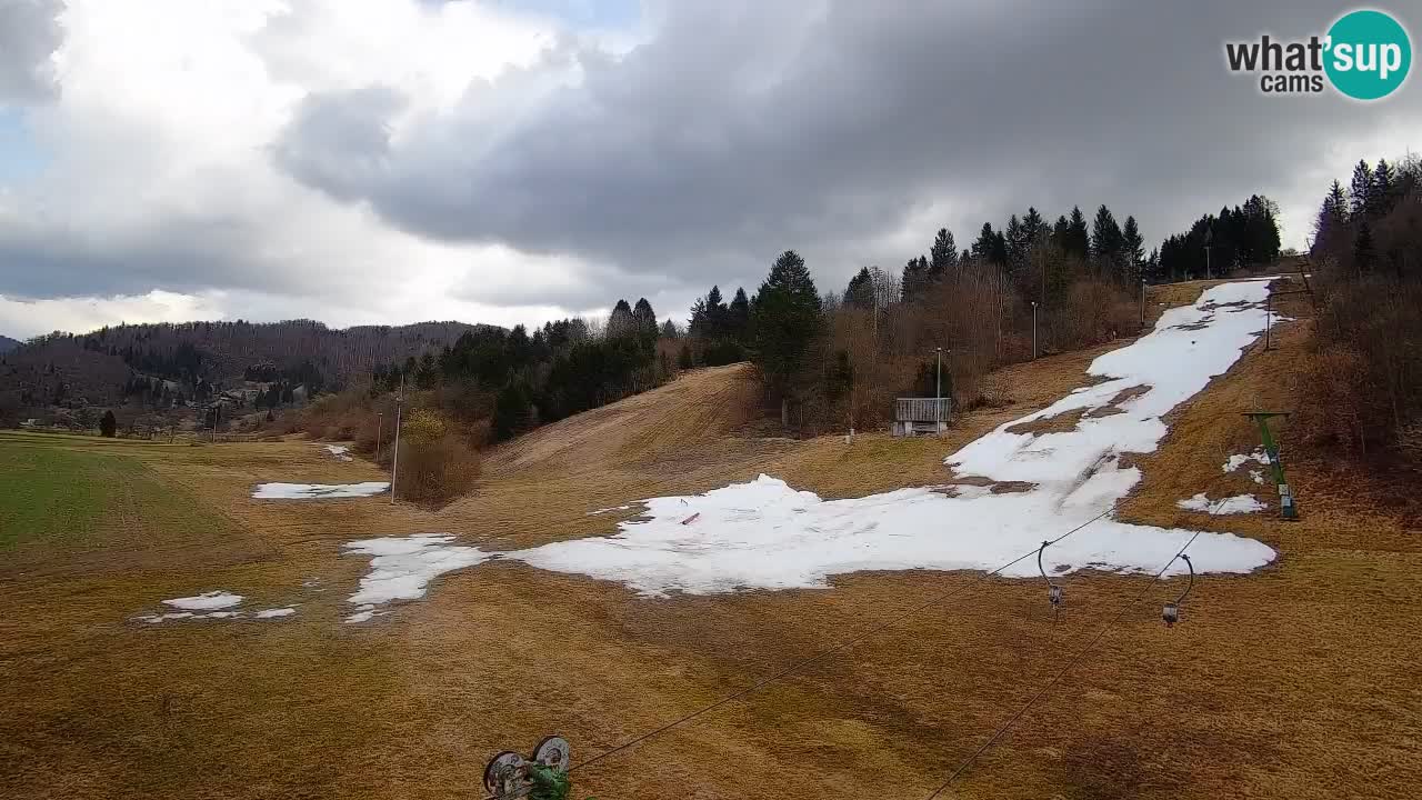 Webcam Smučišče Senožeta – Ski Resort Live View near Bohinj