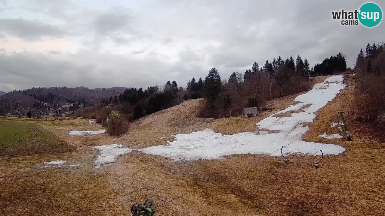 Webcam Smučišče Senožeta – Ski Resort Live View near Bohinj