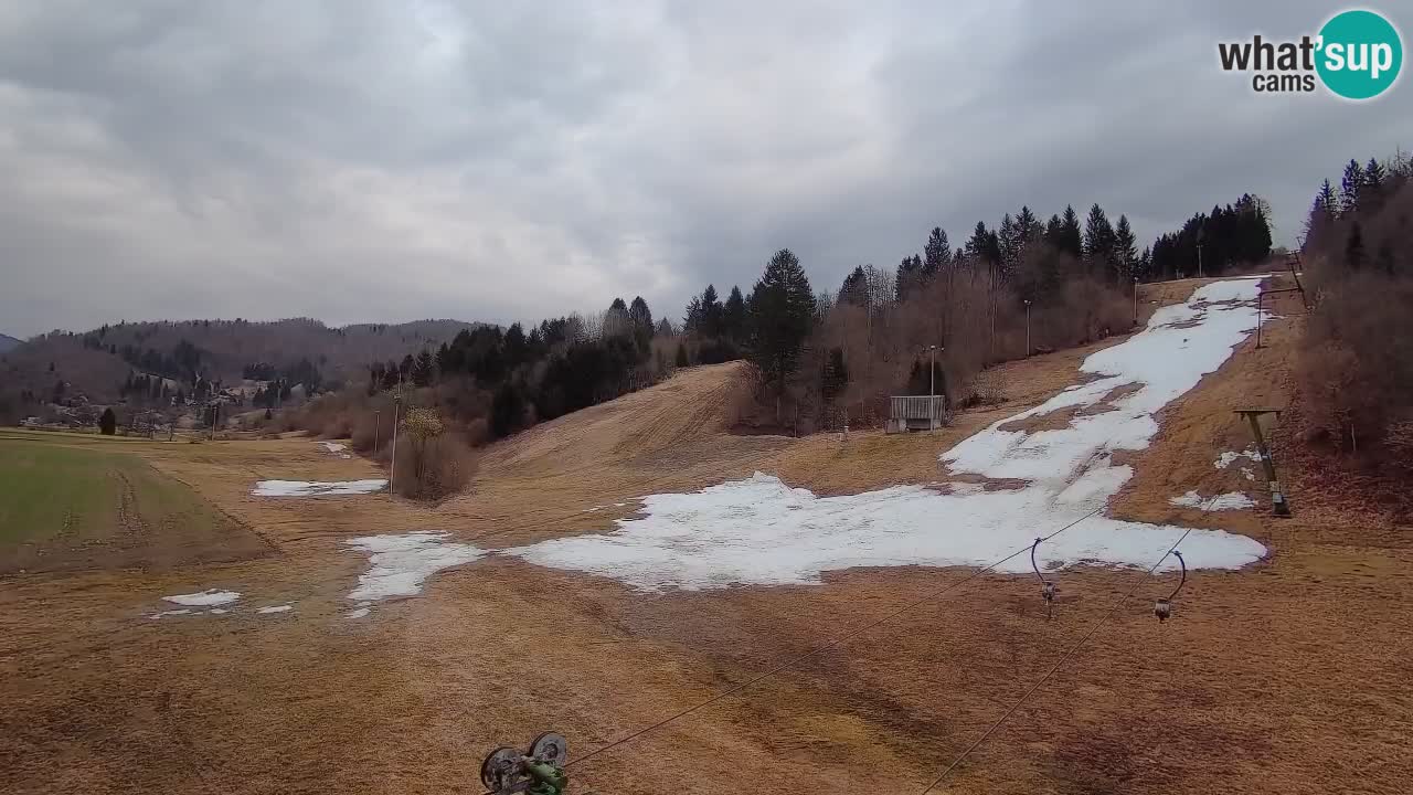 Webcam Smučišče Senožeta – Stazione sciistica a Srednja Vas vicino Bohinj