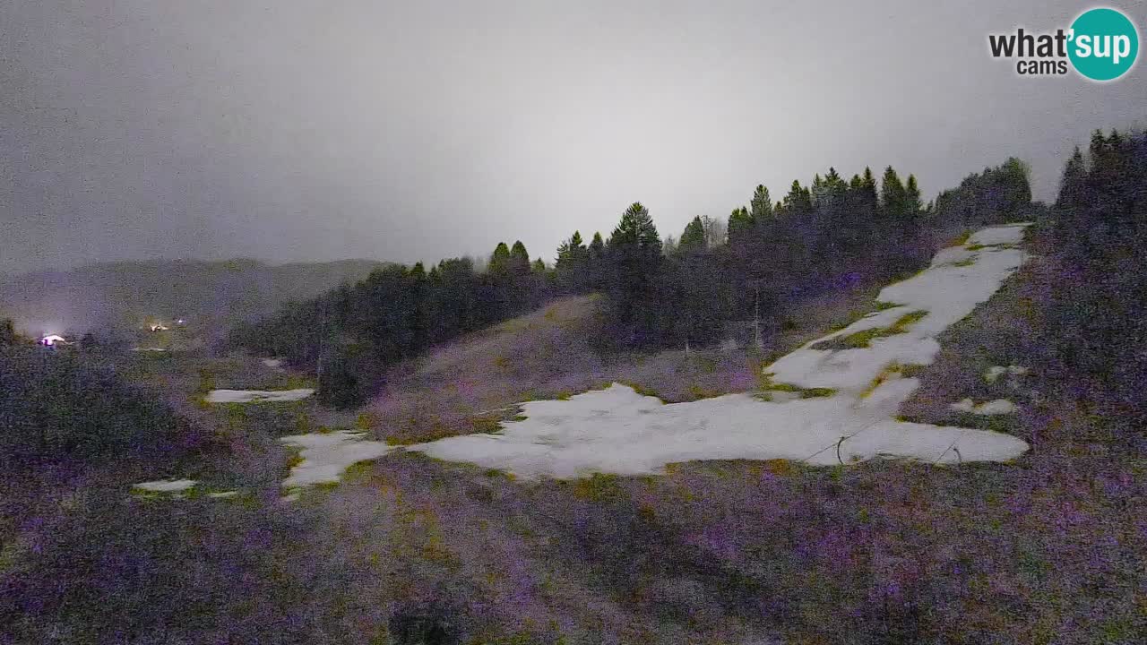 Webcam Smučišče Senožeta – Ski Resort Live View near Bohinj