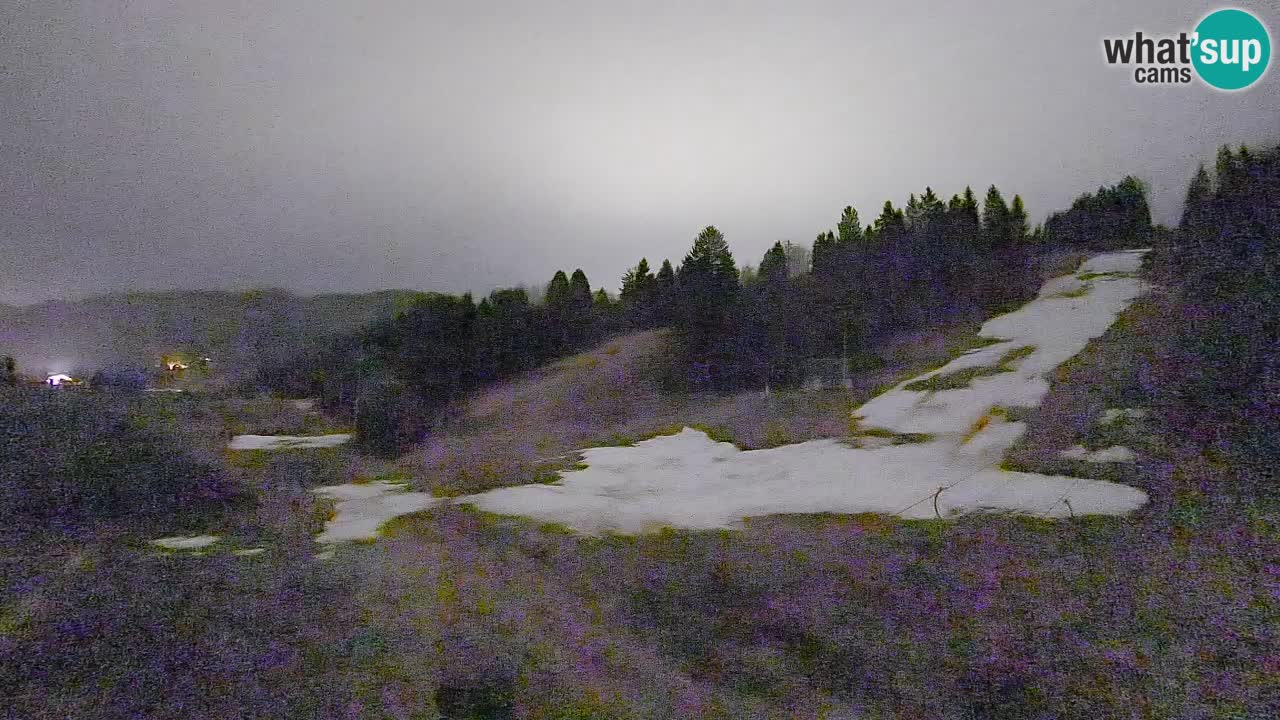 Webcam Smučišče Senožeta – Ski Resort Live View near Bohinj