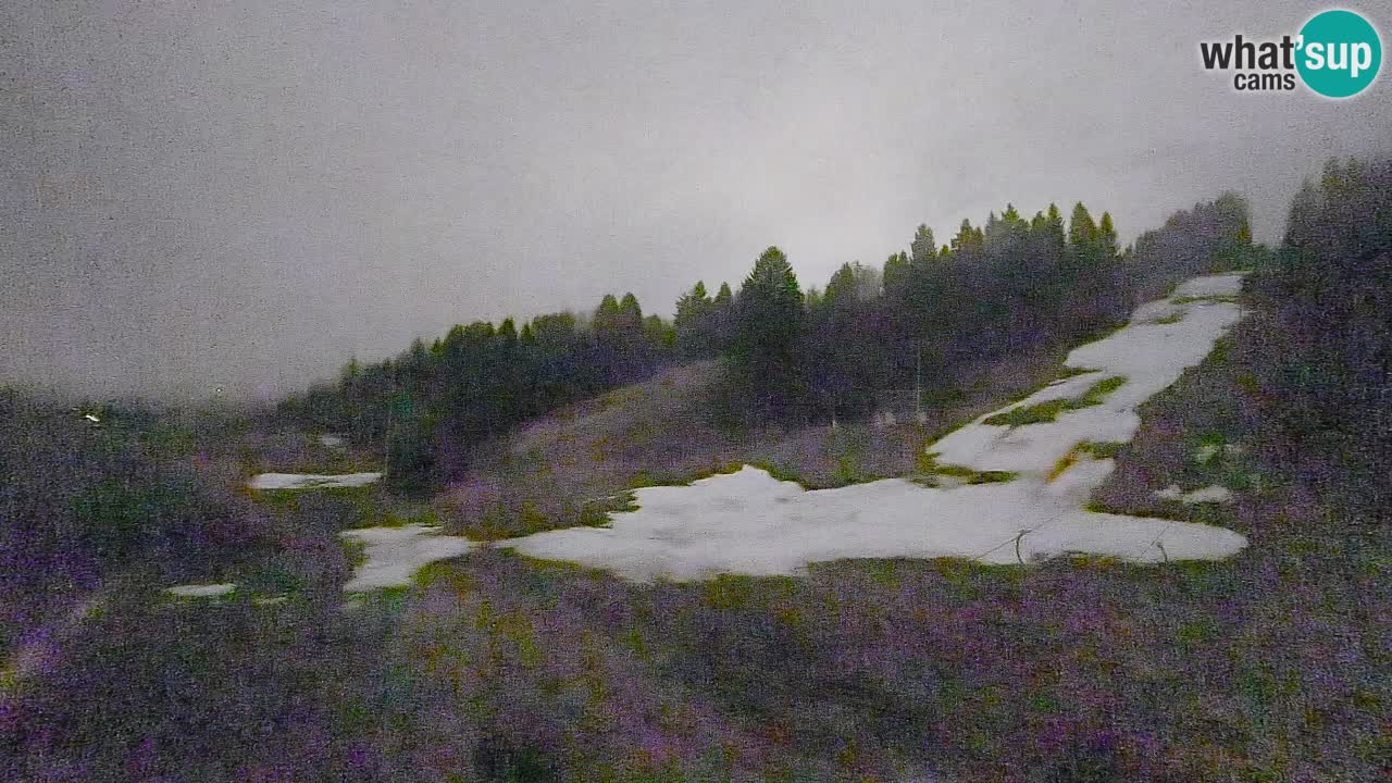 Cámara web Smučišče Senožeta – Estación de esquí en Srednja Vas cerca de Bohinj