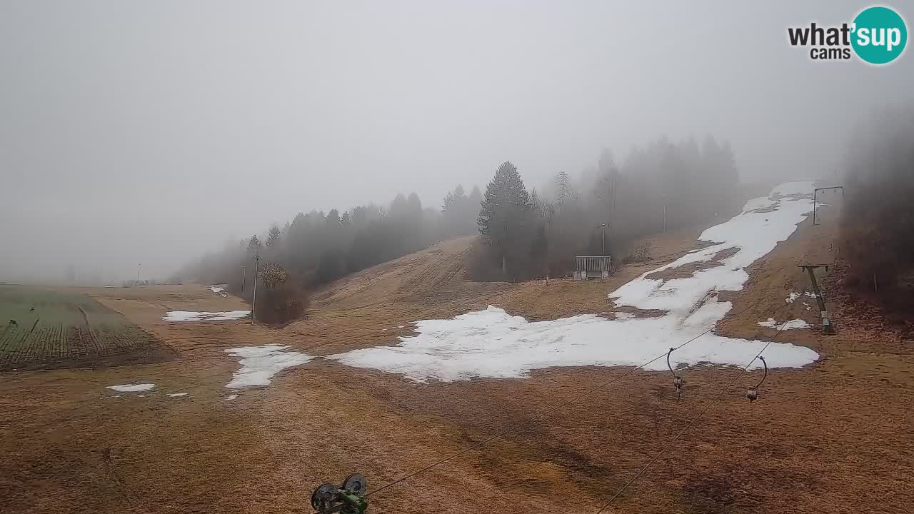 Webcam Smučišče Senožeta – Stazione sciistica a Srednja Vas vicino Bohinj