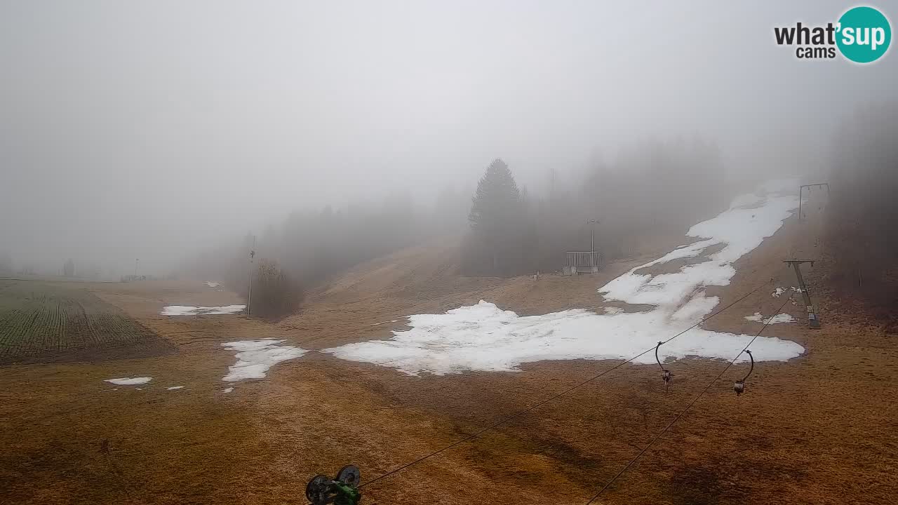 Web kamera Smučišče Senožeta – Skijalište u Srednjoj Vasi kod Bohinja