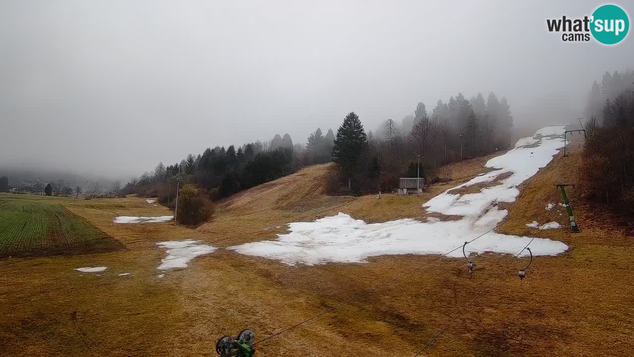 Webcam Smučišče Senožeta – Ski Resort Live View near Bohinj