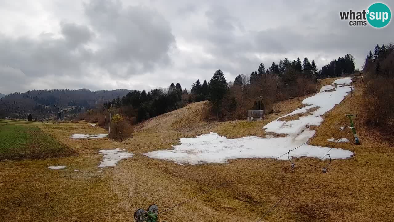 Webcam Smučišče Senožeta – Ski Resort Live View near Bohinj