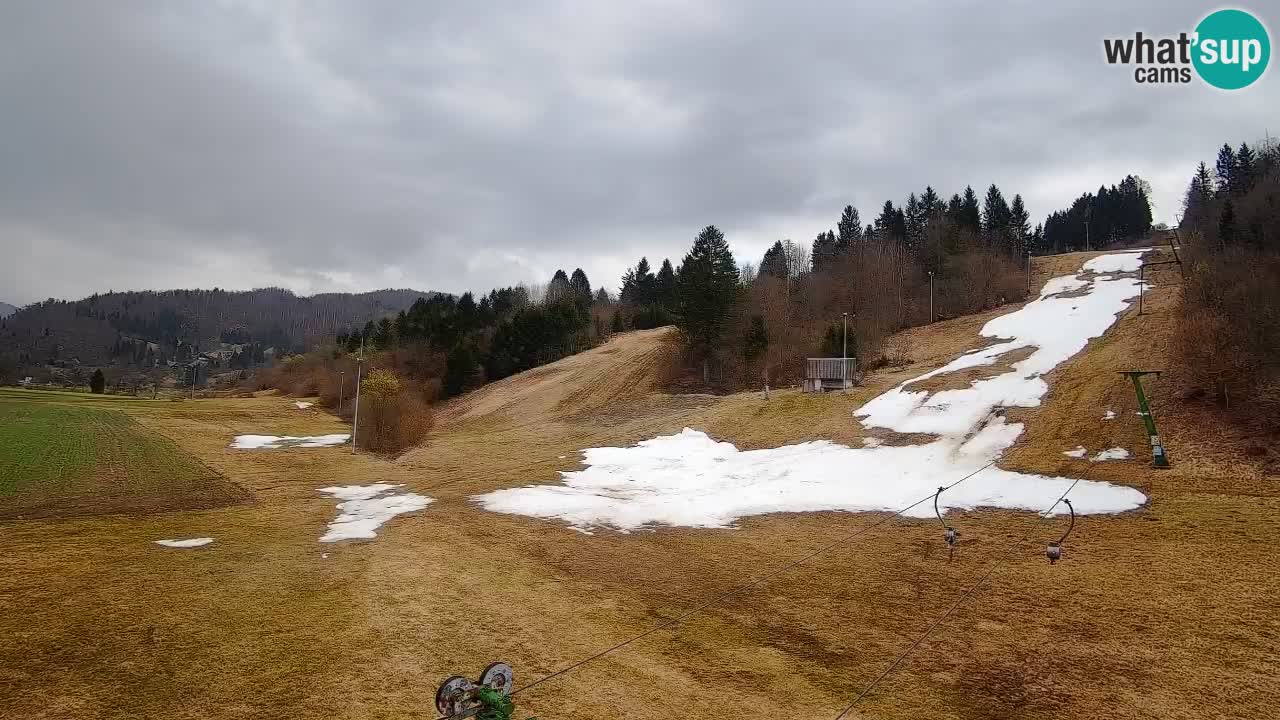 Webcam Smučišče Senožeta – Ski Resort Live View near Bohinj