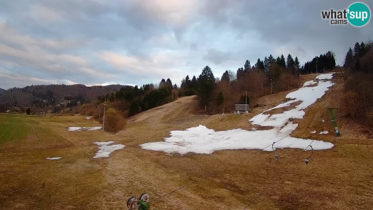 Webcam Smučišče Senožeta – Ski Resort Live View near Bohinj
