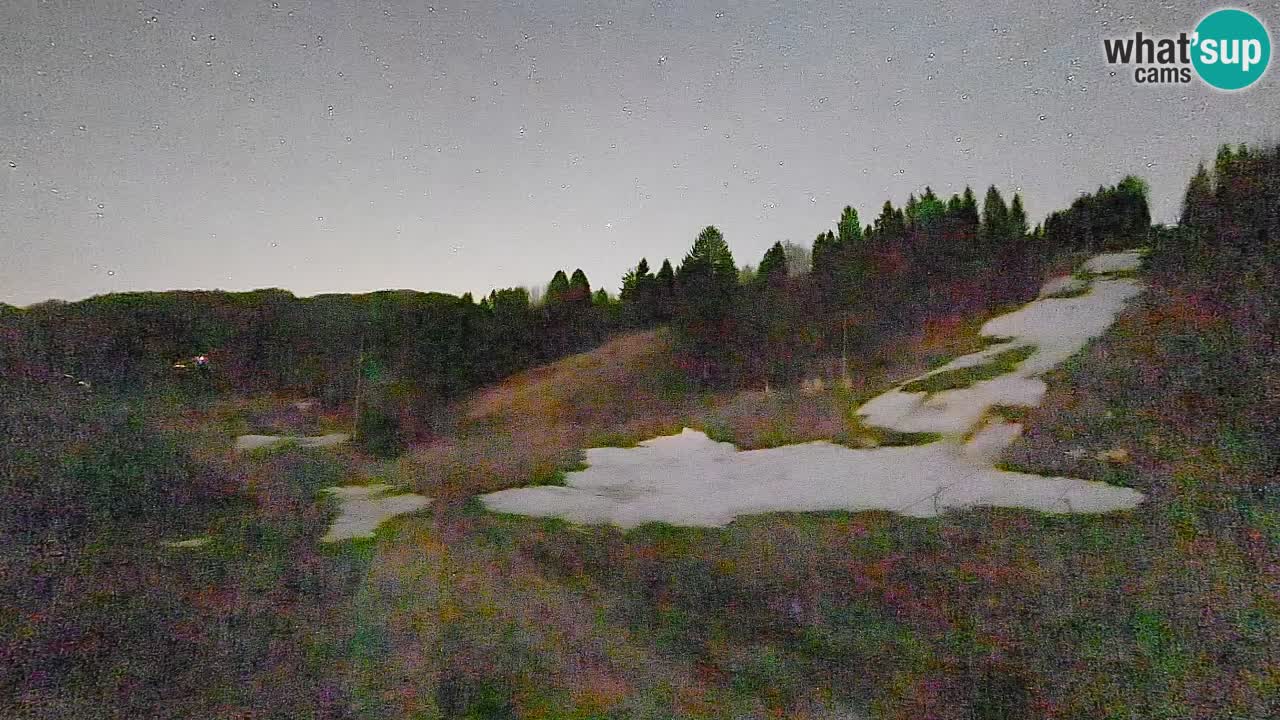 Webcam Smučišče Senožeta – Station de ski à Srednja Vas près de Bohinj