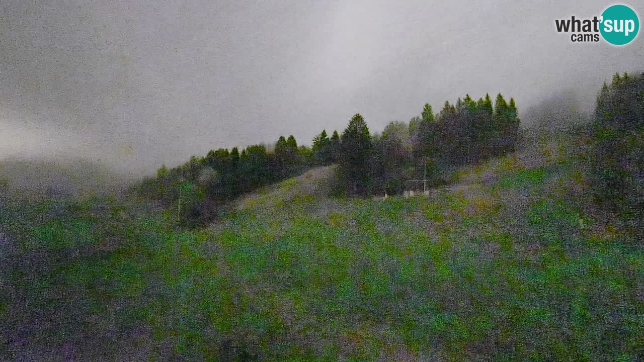 Webcam Smučišče Senožeta – Station de ski à Srednja Vas près de Bohinj