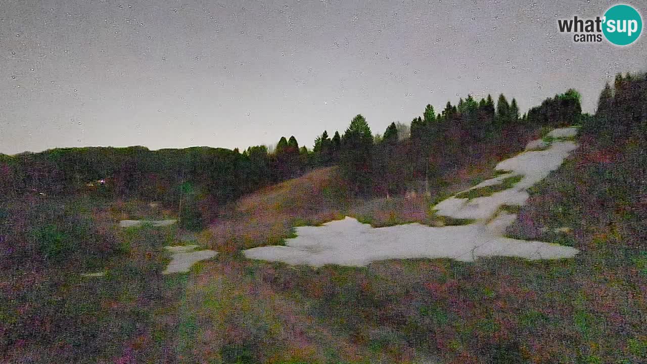 Webcam Smučišče Senožeta – Ski Resort Live View near Bohinj