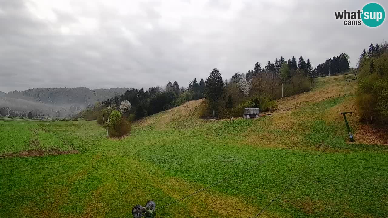 Webcam Smučišče Senožeta – Ski Resort Live View near Bohinj