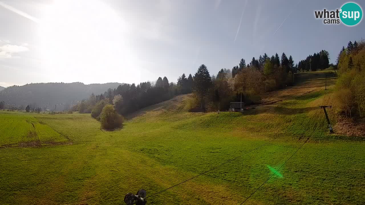 Webcam Smučišče Senožeta – Stazione sciistica a Srednja Vas vicino Bohinj