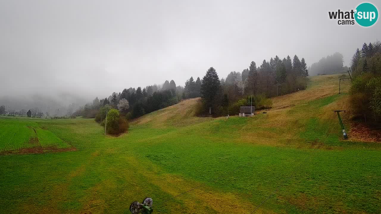 Webcam Smučišče Senožeta – Stazione sciistica a Srednja Vas vicino Bohinj