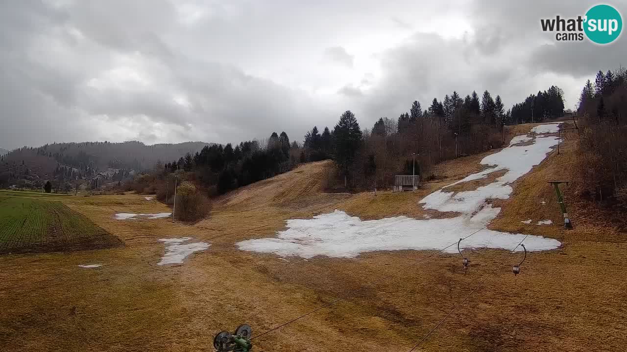 Webcam Smučišče Senožeta – Stazione sciistica a Srednja Vas vicino Bohinj