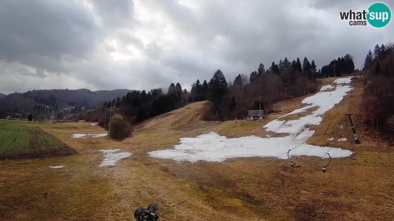 Webcam Smučišče Senožeta – Ski Resort Live View near Bohinj