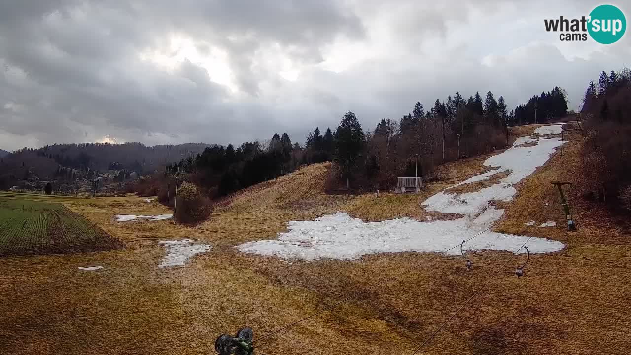 Webcam Smučišče Senožeta – Ski Resort Live View near Bohinj
